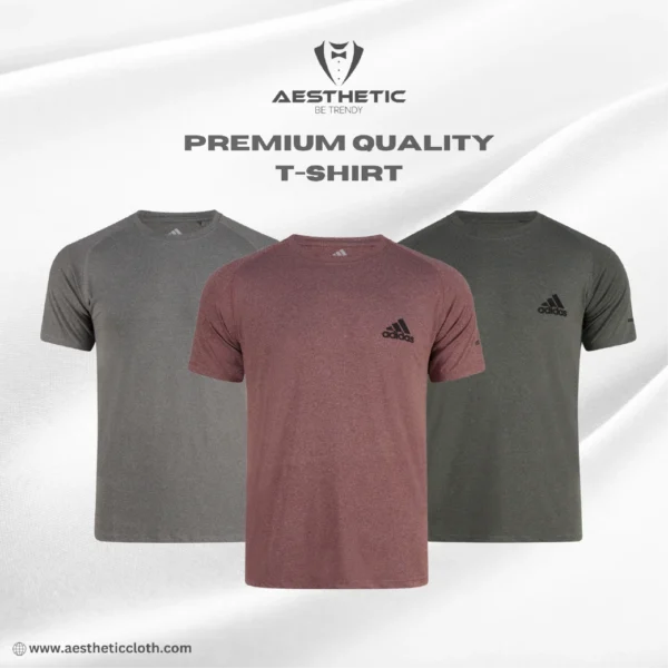 Imported Thai Sport T-shirt (3 pis combo) Addidas